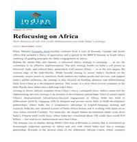 Refocusing on Africa
