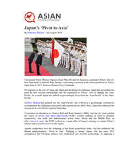  Japan Pivot to Asia