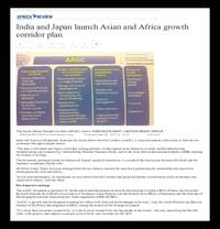 India and Japan launch Asian and Africa growth corridor plan