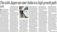 Ties with Japan can steer India